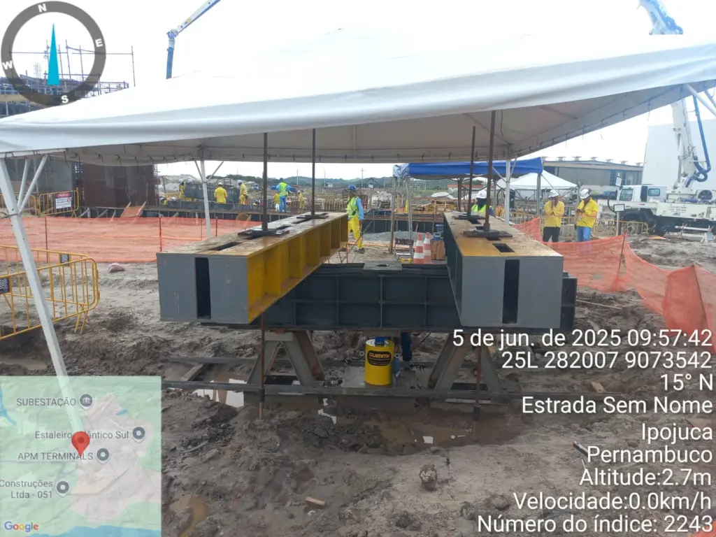 prova de carga estática