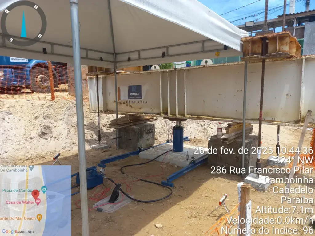 prova de carga estática norma