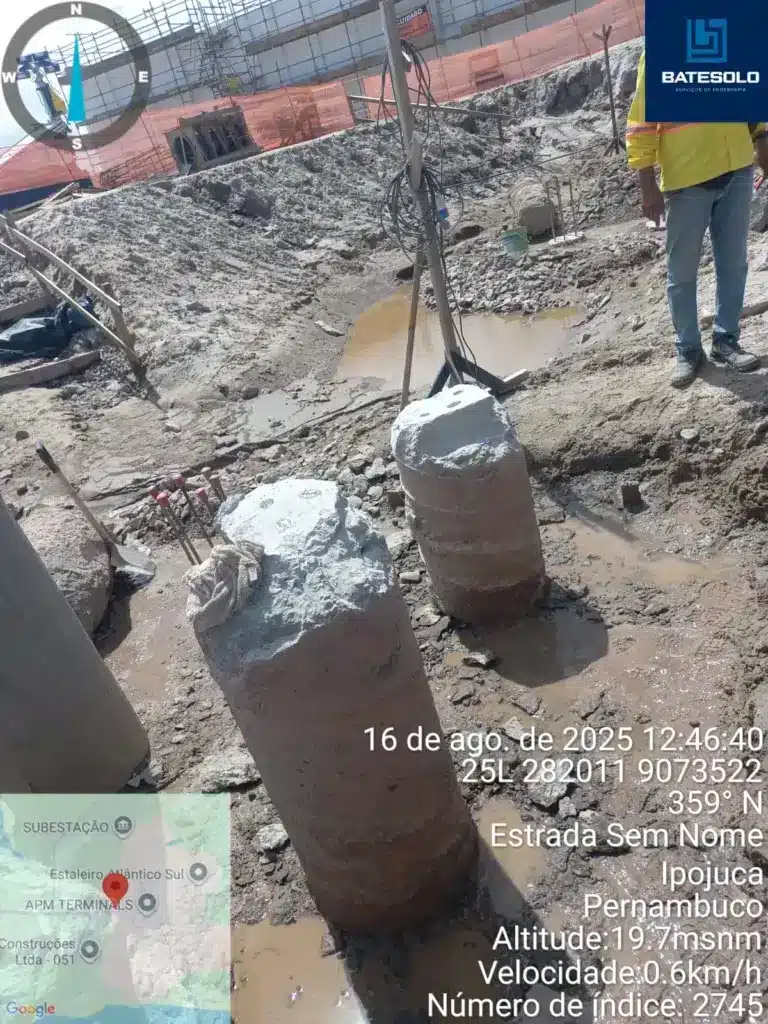 ensaio de integridade pit (pile integrity test)